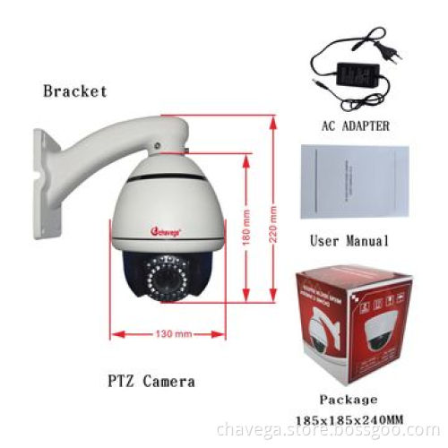 New Network 1.3 Megapixels Mini IP PTZ Camera